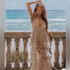 Untamed Petals Dress Great Condition